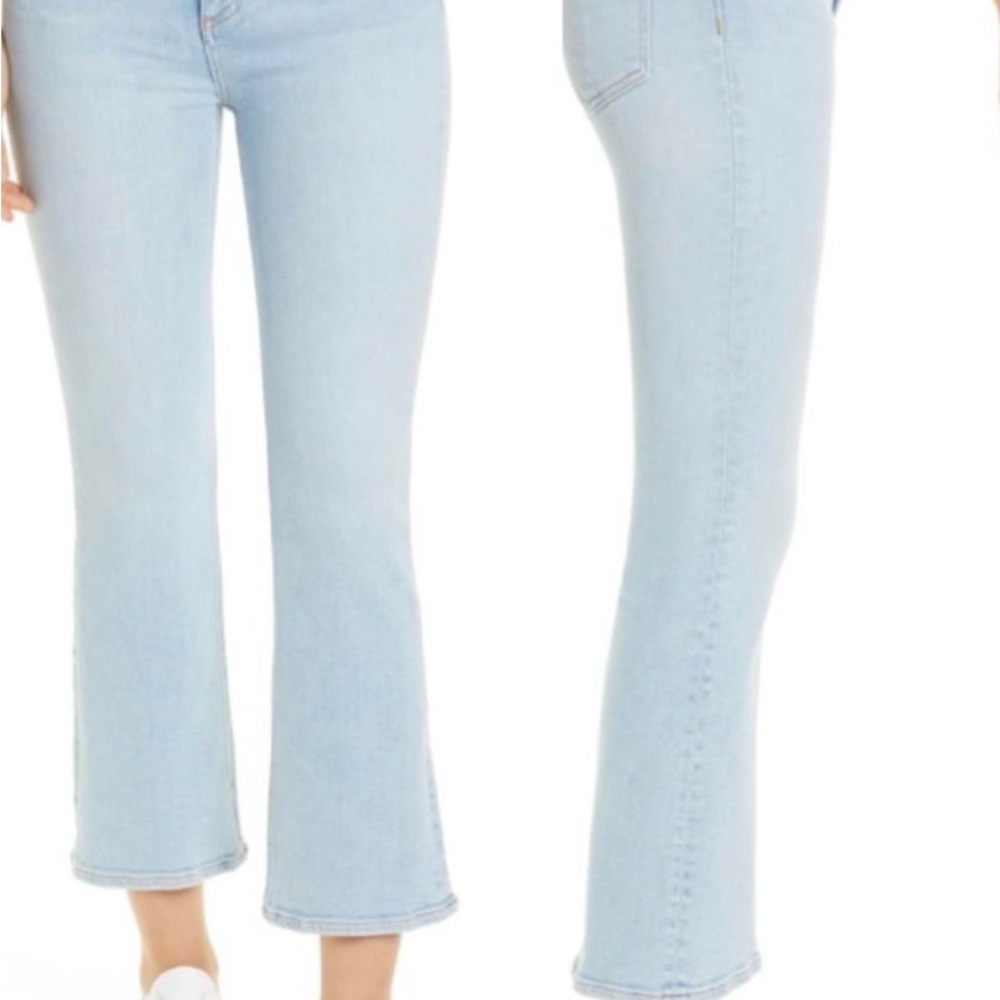 Rag & Bone Nina High-Rise Ankle Flare Jeans Sunset Light Wash Women's Size 27